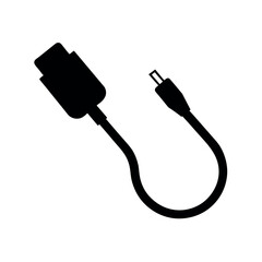 electric plug isolated on white