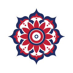 indian mandala vector art design