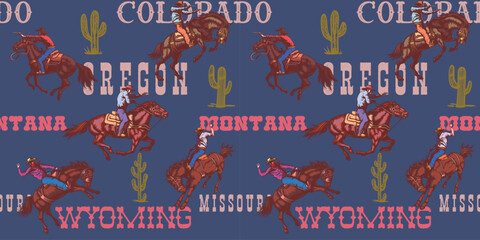 wild west rodeo cowboys