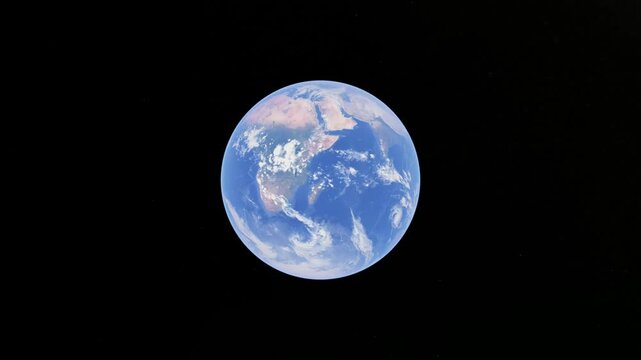 Rotating Globe with Smooth Transition zoom to PHUKET