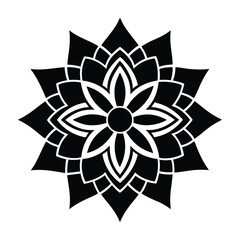 lotus mandala vector art design