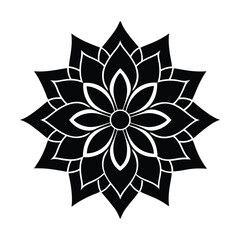 lotus mandala vector art design