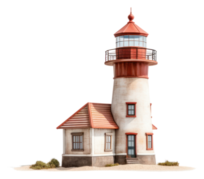 PNG Architecture lighthouse building tower. - Powered by Adobe