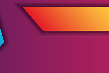 Abstract Geometric Design with Gradient Colors
