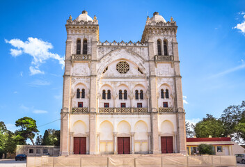 Acropolium of Carthage (Saint Louis Cathedral) located on Byrsa Hill, Carthage, Tunisia.