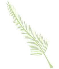 Pastel Flower green leaf leaves digital crayon pencil png