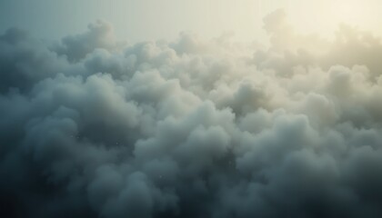 Fototapeta premium Cloud formation overhead nature scene atmospheric content ethereal environment aerial viewpoint transient concept for serenity