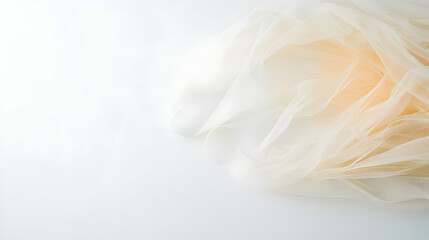 Delicate Light Beige Fabric Texture