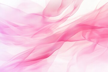 Fototapeta premium Abstract pink waves on white background