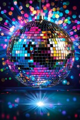 Obraz premium Ideal for posters aimed at promoting nightlife and entertainment events.