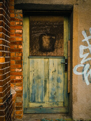 Alte T&uuml;r aus Holz