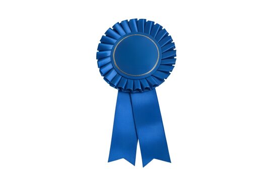 Blue Award Ribbon