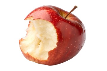 Bitten Red Apple