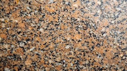 Closeup Granite Texture With Brown Orange And Black Veins