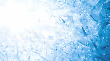 Obraz premium Abstract Ice Crystals Texture Background