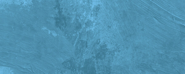 A Detailed and Highly Textured Blue Painted Surface with a Unique Abstract Feel

