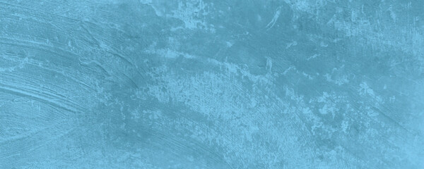 A Richly Painted and Layered Blue Surface with Subtle Streaks and Artistic Imperfections

