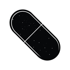 Vector illustration of a mobile phone isolated on white background with medical and health-related symbols