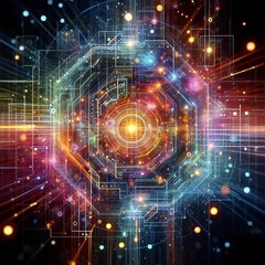 Obraz premium Advancing AI and IoT Integration: Revolutionizing Smart Technologies for Future Innovation 