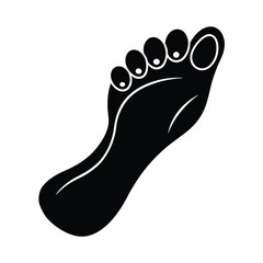 foot print vector