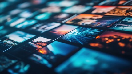 An AI powered photo enhancement tool automatically improving image quality by adjusting lighting, color, and sharpness