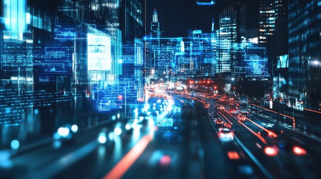 An AI powered predictive policing system analyzing crime data to prevent incidents before they occur, Law enforcement technology style, photo of