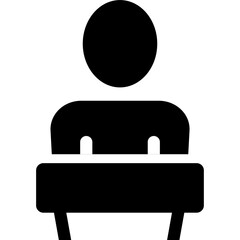 Speaker from the Podium Icon