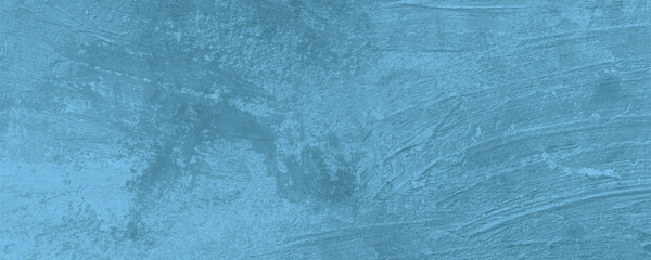 A Deep and Cool Blue Artistic Backdrop with Visible Streaks and Layers of Paint

