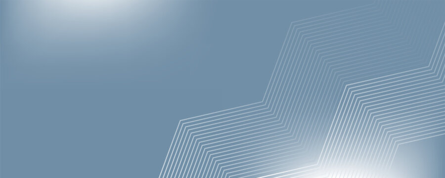 Digital abstract background hexagon lines on gray background. Futuristic digital network stripe line art design for poster, brochure, cover, website, banner eps 10