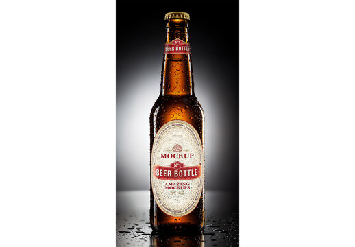 Beer Bottle Mockup
