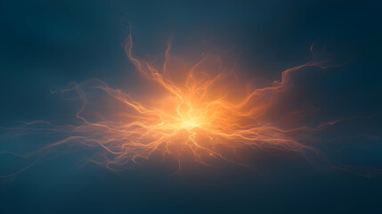 Glowing Neural Network Interface with Algorithmic Energy Burst