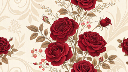 beautiful floral design vector themed
