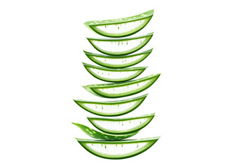 aloe vera slices