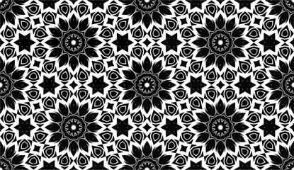 Infinite Flow: Scalable Black & White Vector Art