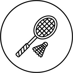 Badminton Icon