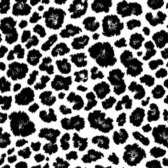leopard skin seamless pattern