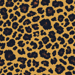 leopard skin seamless pattern