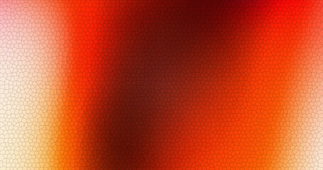 Abstract Red Orange Gradient Mosaic Pattern Texture Background Design Art Image
