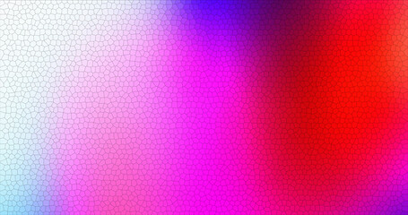 Abstract Colorful Cracked Glass Texture Background Design Pattern Gradient Pink Blue Red Hues