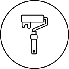 Roller paint Icon