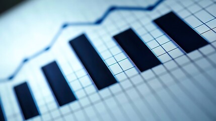 Marketers analyze graph to evaluate advertising campaign return on investment metrics effectively