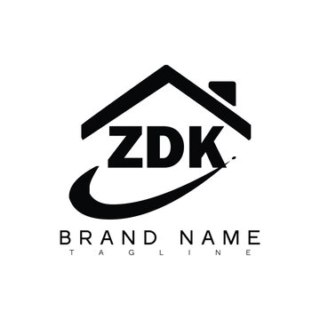 ZDK letter logo design. ZDK  business and real estate monogram logo vector template. ZDK letter logo, ZDK unique design, ZDK creative logo, ZDK business logo, ZDK monogram logo.