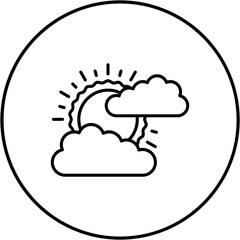 Cloudy day Icon