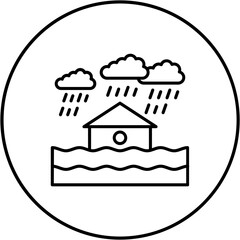 Rain storm Icon