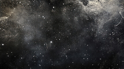 Obraz premium Starry night sky with a vast expanse of galaxies and cosmic dust, creating a serene backdrop for exploration