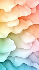 Colorful background with a rich variety of different colors in soft blur creating a dreamy and vibrant atmosphere