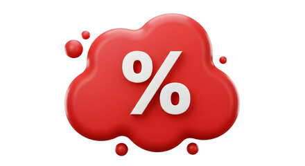 3d Realistic Badge discount price Icon vector illustration