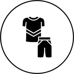Workout clothes Icon