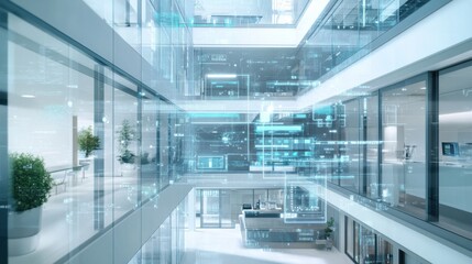 An AI powered system automating energy efficient building management by analyzing real time temperature, lighting, and occupancy data