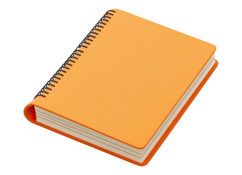 orange closed cotebook